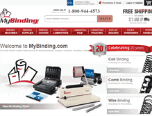 Tablet Screenshot of images.mybinding.com